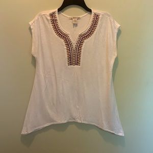 Womens short sleeve top